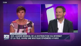 QVC, leader mondial de la distribution via internet et la télé, ouvre une boutique éphémère à Paris - 02/09