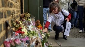 Un mémorial en hommage à Sophie Lionnet, jeune fille au pair assassinée à Londres. 
