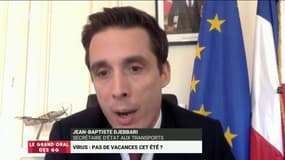 Réservation des vacances d'été: "Il faut réfléchir et avoir du bon sens", conseille Jean-Baptiste Djebbari