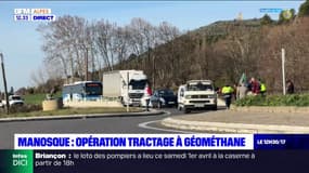 Réforme des retraites: une opération de tractage ce matin sur le site de Géométhane à Manosque