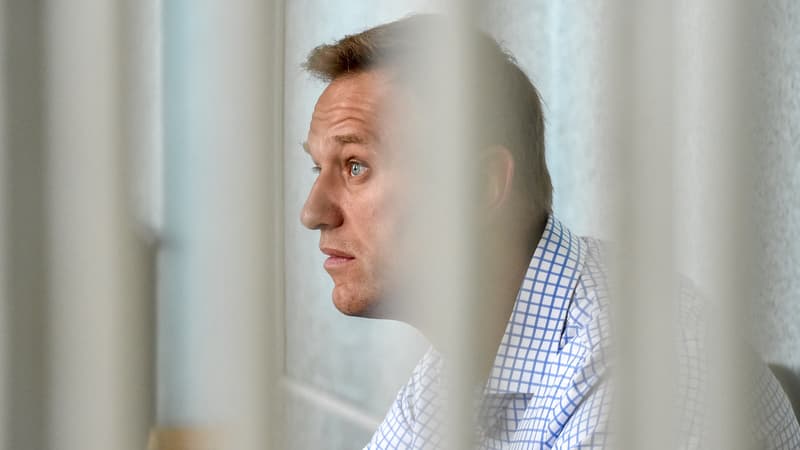 L'opposant Alexeï Navalny, dans l'attente d'une audition au tribunal le 24 juin 2019 à Moscou. 