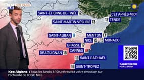 Météo Côte d’Azur: des éclaircies pour cette fin de semaine et des températures douces, 16°C à Nice