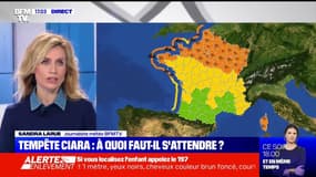 Tempête Ciara: 42 départements désormais placés en vigilance orange