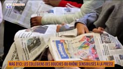 Mag d'ici : les collégiens des Bouches du Rhône sensibilisés à la presse
