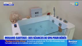 Mouans-Sartoux : des séances de spa pour bébés