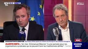 Jean-Baptiste Lemoyne face à Jean-Jacques Bourdin en direct - 01/05