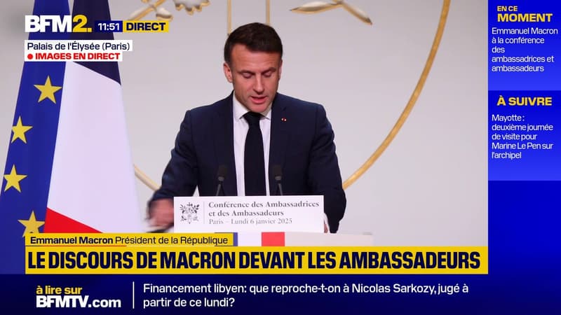 Macron dénonce les 