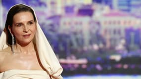 L'actrice et présidente du jury Juliette Binoche lors de la cérémonie d'ouverture du 78e Festival de Cannes, le 13 mai 2025