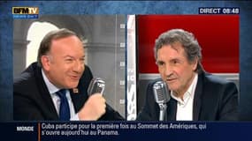 Pierre Gattaz face à Jean-Jacques Bourdin en direct