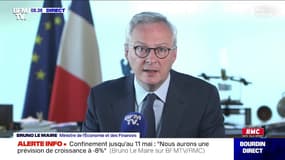 Bruno Le Maire: "Aujourd'hui, plus de 900.000 entreprises bénéficient du fonds de solidarité"