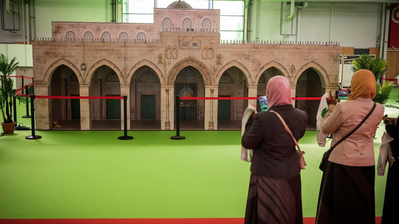 Des visiteurs lors de la 34e Rencontre annuelle des musulmans de France, au Bourget, le 15 avril. (photo d'illustration)