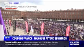 Toulouse: plus de 30.000 personnes attendues sur la place du Capitole pour accueillir les joueurs de TFC, vainqueurs de la Coupe de France de football
