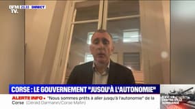Jean-Christophe Angelini sur l'autonomie de la Corse: "Il n'y a plus de préalable à poser"