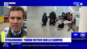 Strasbourg: un exercice attentat organisé à l'université