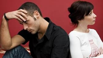 Un couple en crise (illustration)