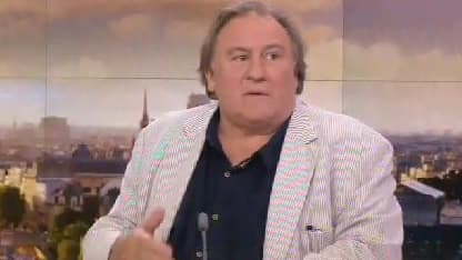 Gérard Depardieu, lundi soir sur France 2.
