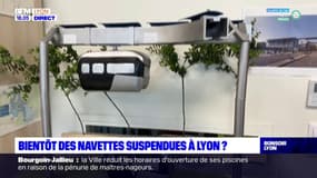 Bientôt des navettes suspendues à Lyon ?
