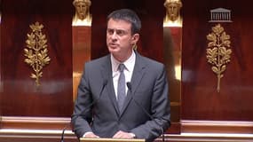 Emmanuel Macron à l'Assemblée nationale, en févirer.