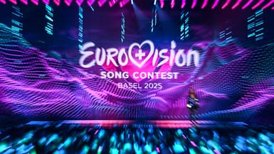 L'Eurovision 2025 à Bâle le 14 mai 2025.