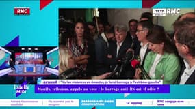 Manifestations anti-RN : "C'est antidémocratique ! Je ferai barrage à l'extrême-gauche !" 