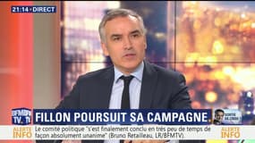 "Le comité politique s'est finalement conclu en très peu de temps de façon absolument unanime", Bruno Retailleau