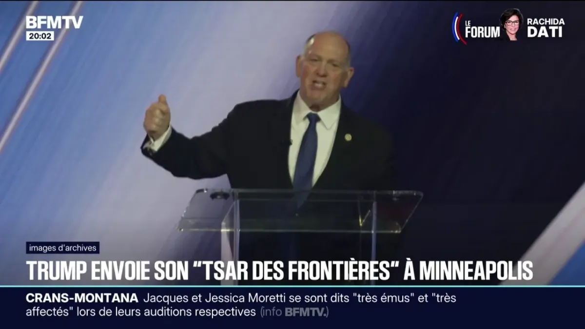 En réponse aux manifestations à Minneapolis, Donald Trump annonce envoyer  