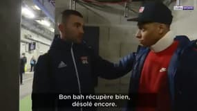 Anthony Lopes et Kylian Mbappé