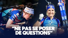 Biathlon : "Ne pas se poser de questions", les conseils de Simon à Jeanmonnot dans sa folle remontée au gros Globe