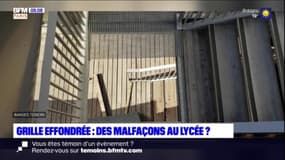 Paris: après l'effondrement d'une grille dans un lycée parisien, des professeurs dénoncent des malfaçons