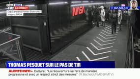Thomas Pesquet sur le pas de tir: la mission commence