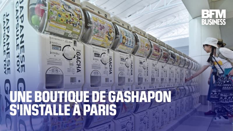 Une boutique de Gashapon s'installe à Paris