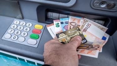Distributeur de billets, le 7 janvier 2017