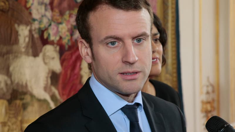 Le ministre de l'Economie Emmanuel Macron, le 7 mars 2016.