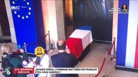 Jacques Chirac, l'hommage inattendu des Français - 30/09
