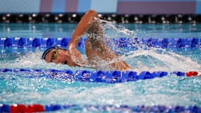 Damien Joly sur le 1500m des Jeux olympiques de Paris en août 2024.