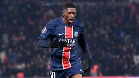 Ousmane Dembélé avec le PSG, le 12 janvier 2025