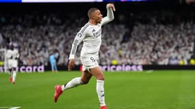 Kylian Mbappé buteur lors de Real-City, le 19 février 2025