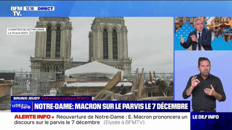 Notre-Dame: Emmanuel Macron assistera à la réouverture de la cathédrale le 7 décembre et prononcera un discours sur le parvis