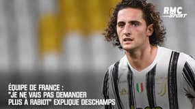 Équipe de France : "Je ne vais pas demander plus à Rabiot" explique Deschamps