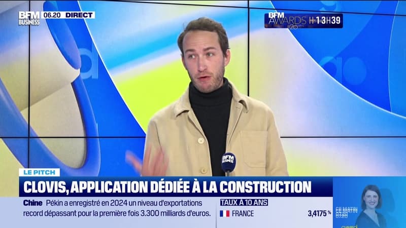 Le Pitch : Clovis permet un meilleur suivi des chantiers - 13/01