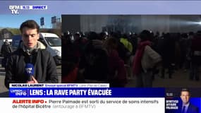 Rave party à Lens: les forces de l'ordre évacuent les lieux