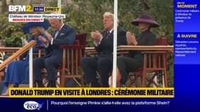 Windsor : cérémonie militaire en l'honneur de Donald Trump