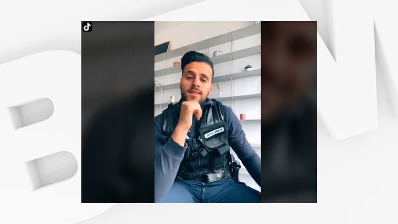 Zoubir, policier parisien, participe à l'émission de téléréalité "Les princes et princesse de l'amour".