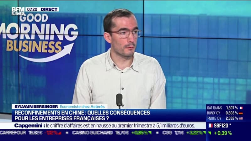 Chine: les entreprises françaises pourraient perdre 2 à 8 milliards d'euros sur leurs exportations
