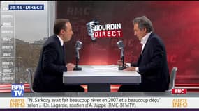 Jean-Christophe Lagarde face à Jean-Jacques Bourdin en direct