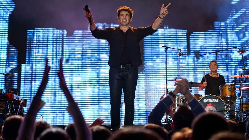 Patrick Bruel sur scène