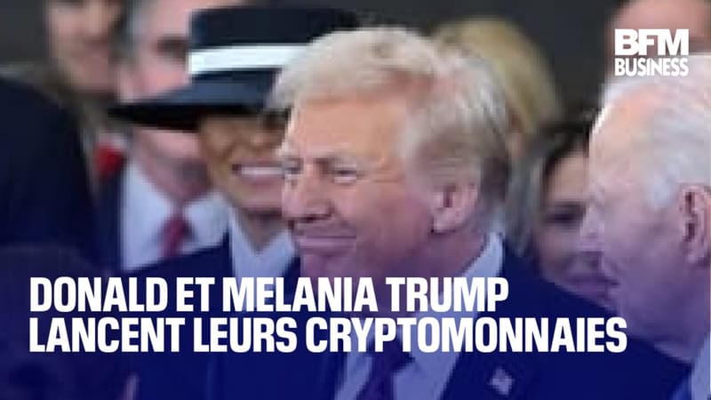 Donald et Melania Trump lancent leurs cryptomonnaies