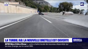 Alpes-Maritimes: une nouvelle bretelle ouverte sur l'A8 pour éviter La Turbie