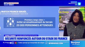 France-Israël: sécurité maximale autour du Stade de France