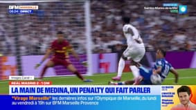 Real Madrid 2 - 1 OM La main de Medina un penalty qui fait parler